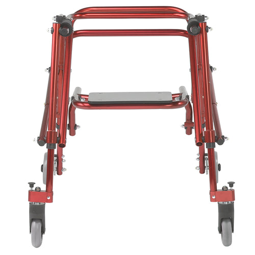 Inspired by Drive KA3200S-2GCR Nimbo 2G Lightweight Posterior Walker with Seat, Medium, Castle Red